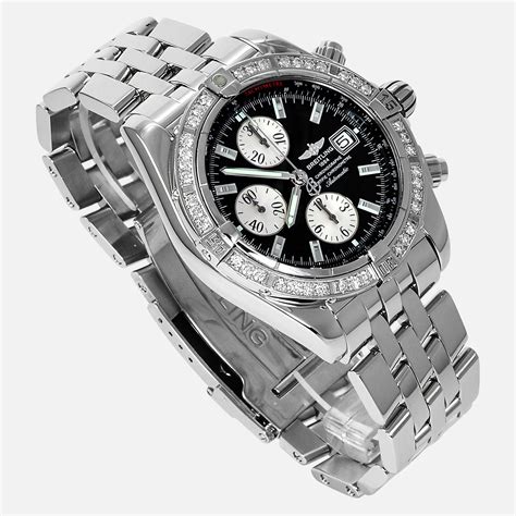 breitling chronomat evolution quartz a13356 prezzo|breitling evolution diamond bezel.